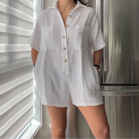 Daily story cotton made in montreal romper - Picture 1 of 5